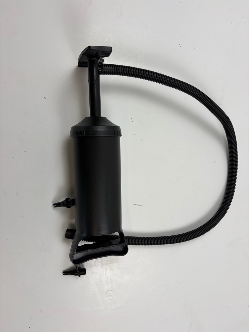 Portable Black Hand Pump for Inflatable VR Accessories